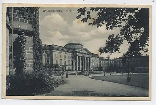 Wilhelmshöhe Das Schloss gl1934 41.024