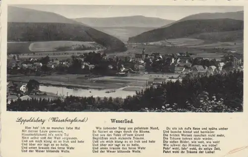Lippoldsberg Weserbergland Weserlied gl1942 65.144