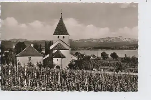 Insel Reichenau, Oberzell, Schweizer Alpen ngl 33.992