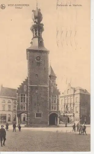 Halletoren en Stadthuis feldpgl1917 73.303