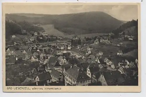 Bad Liebenzell Gesamtansicht gl1926 32.756