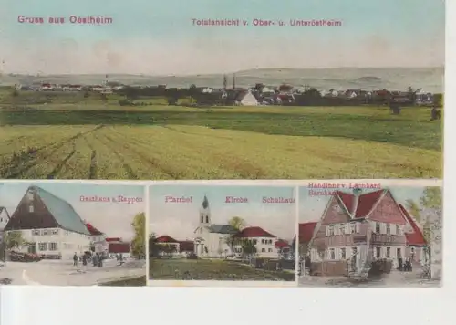 Oestheim Gasthaus z. Rappen Schulhaus ngl 72.948