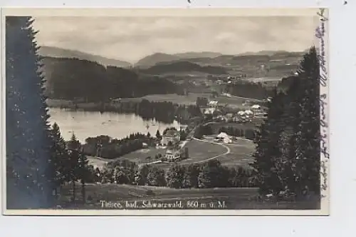 Titisee im Schwarzwald glca. 1930 34.037