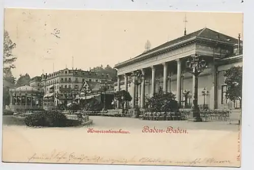 Baden-Baden, Konversationshaus gl1899 33.864