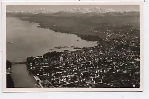 Konstanz a.B. Blick >Stadt>See>Alpen ngl 41.665