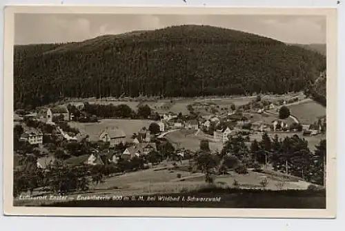 Enzklösterle bei Wildbad Gesamtansicht gl1934 33.209