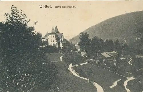 Bad Wildbad Neue Kuranlagen gl1912 133.548