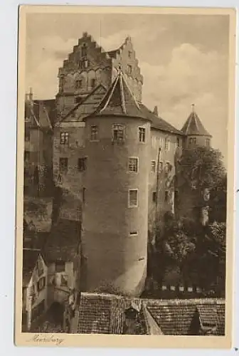 Meersburg Partie vom alten Schloss ngl 32.682