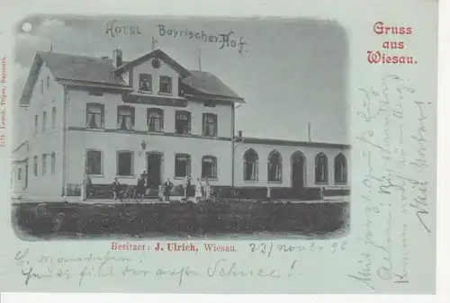 Wiesau Hotel Bayrischer Hof gl1898 73.994