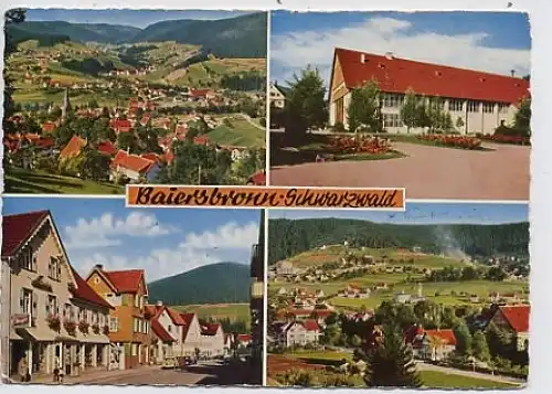 Baiersbronn Mehrbildkarte gl1968 32.958