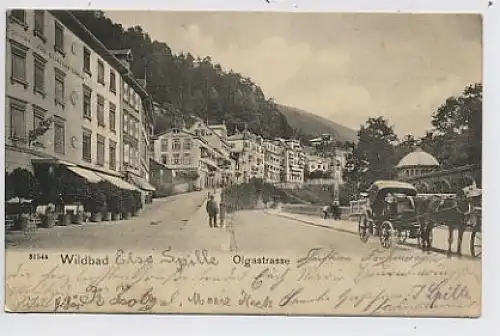 Wildbad Olgastraße gl1905 32.698