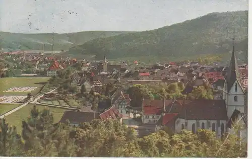 Blaubeuren Gesamtansicht gl1921 73.495