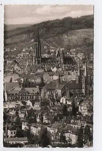 Freiburg i.Br. Blick zum Münster gl1956 41.780