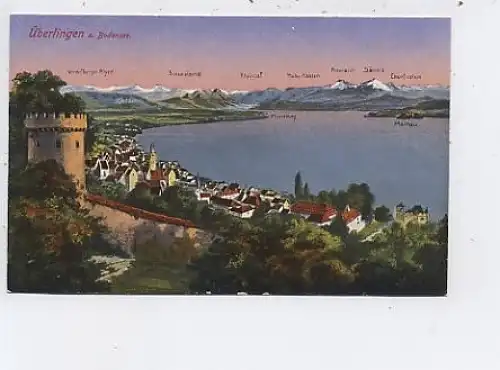 Überlingen Bodensee Blick nach Mainau ngl 41.549