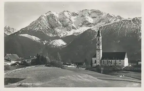 Pfronten mit Roßberg Panorama gl1932 123.574