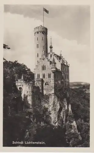 Schloss Lichtenstein Fotokarte ngl 73.300
