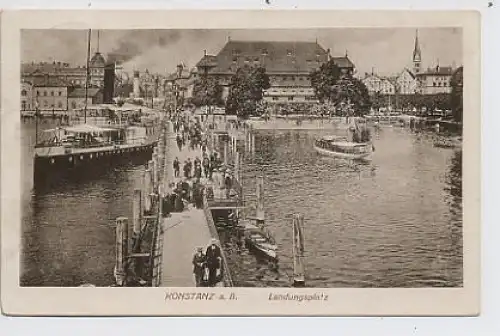 Konstanz Landungsplatz feldpgl1918 32.220