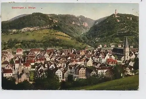 Geislingen/Steige Gesamtansicht gl1912 33.258