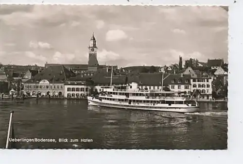 Ueberlingen a.B. Blick zum Hafen ngl 41.731