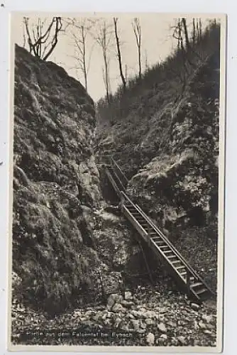 Eybach Partie aus dem Felsental Fotokarte ngl 32.269