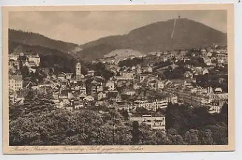 Baden-Baden, Ansicht vom Friesenberg gl1937 33.858