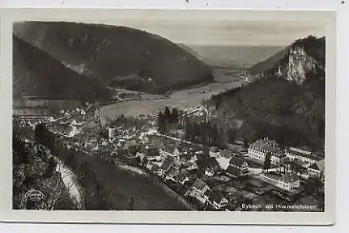 Eybach Ansicht mit Himmelsfelsen gl1939 32.275