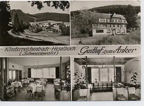 Klosterreichenbach-Heselb. Gasthof Anker gl1961 32.977