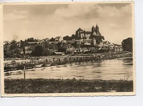 Breisach am Rhein mit Schiffsbrücke ngl 41.459