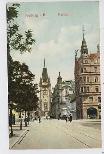 Freiburg Martinstor gl1910 32.921