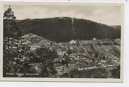 Wildbad/Schwarzwald Sommerberg und Bergbahn ngl 37.543