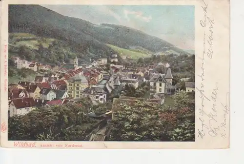 Wildbad Ansicht von Nordwest gl1902 73.404