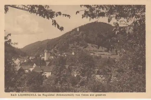 Bad Liebenzell von Osten aus gesehen ngl 73.424