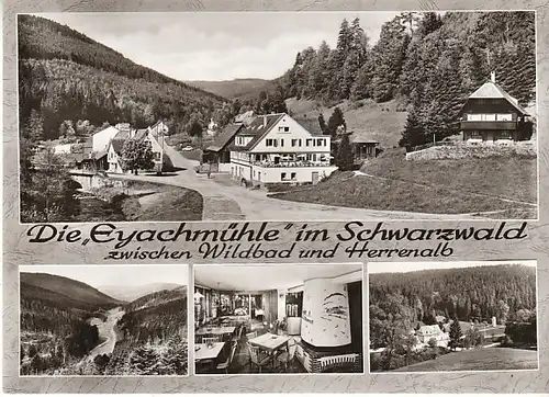 Schwarzwald Gasthof Eyachmühle b.Wildbad ngl C1092