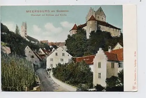 Meersburg Oberstadt Schloss Kirche ngl 33.074