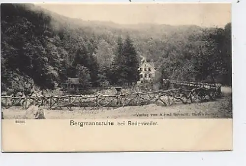 Bergmannsruhe bei Badenweiler um 1900 ngl 41.762
