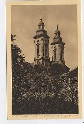 Bad Mergentheim Schlosskirche ngl 37.453