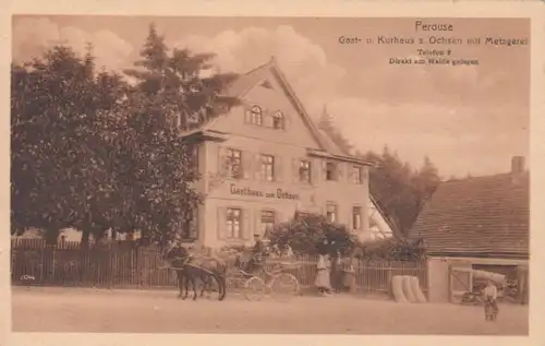 Perouse Gasthaus Metzgerei zum Ochsen gl1917 200.446
