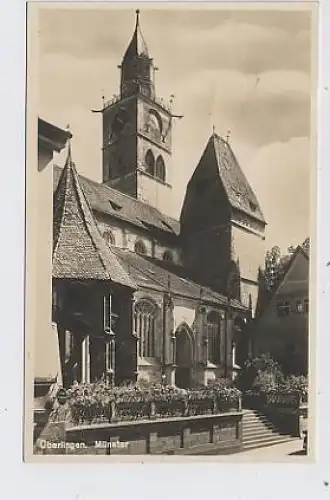 Überlingen Münster Fotokarte ngl 32.743