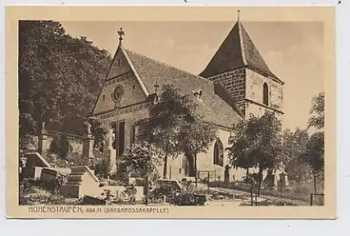 Hohenstaufen Barbarossakapelle ngl 33.269