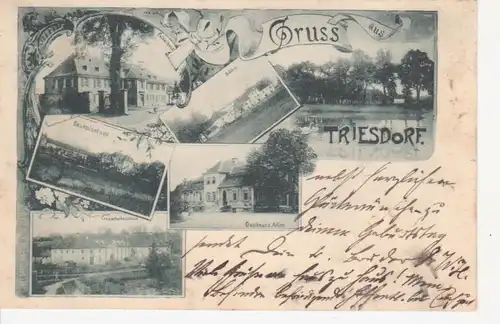 Triesdorf Gasthaus Adler Ackerbauschule gl1897 73.917