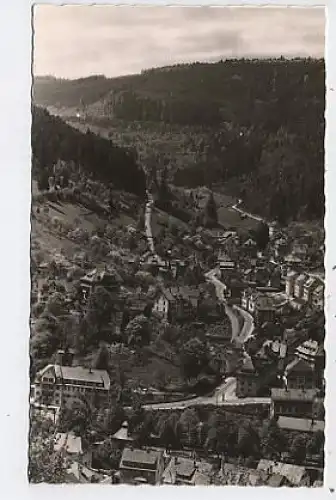 Wildbad/Schwarzwald Ansicht von oben ngl 37.546