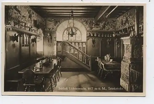 Schloß Lichtenstein Trinkstube ngl 41.703