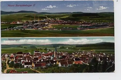 Münsingen Gesamtansicht Stadt feldpgl1916 32.836