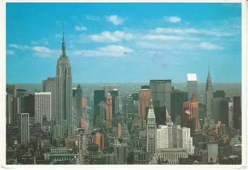 New York City Manhattan Skyline gl1989 28.149