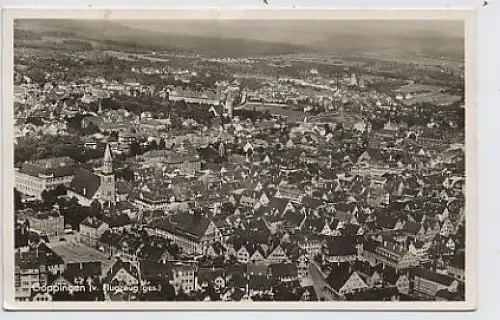 Göppingen vom Flugzeug aus gl1939 33.020