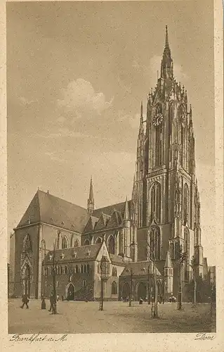 Frankfurt a.M. Der Dom ngl 132.148