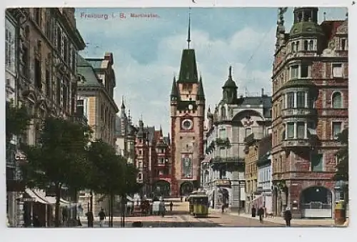 Freiburg Martinstor gl1911 32.925