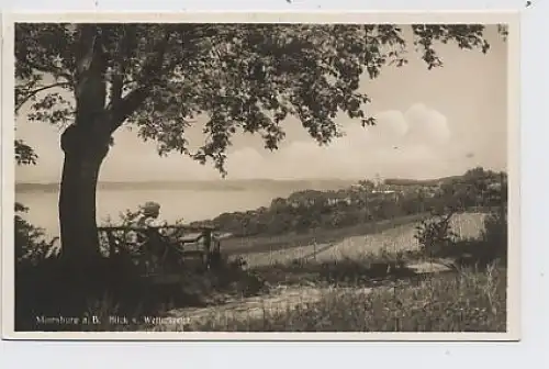 Meersburg Blick v. Wetterkreuz Fotokarte gl1933 33.083