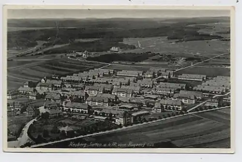 Heuberg-Stetten, vom Flugzeug aus gl1932 33.773