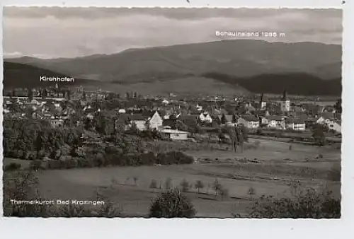 Bad Krozingen Kirchhofen Gesamtansicht gl1962 32.908